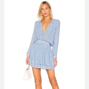 Rails Jasmine Linen Blend Azure Dress